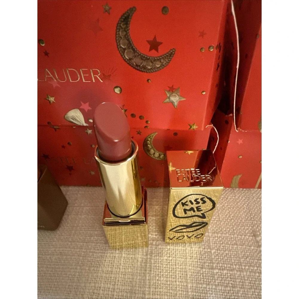 Estee Lauder Advanced Night Repair Duo Set Travel‎ Constellation Rose Lipstick